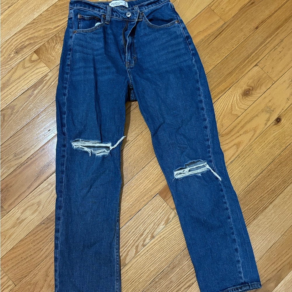 Abercrombie & Fitch Ultra High Rise Blue Jeans